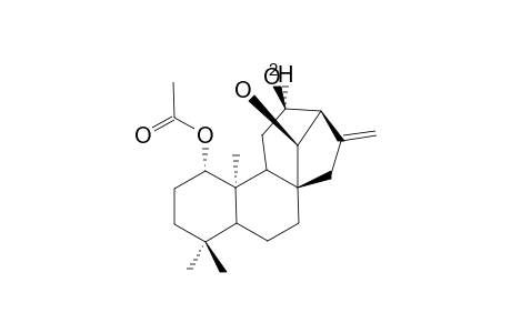 ent-1.beta.-Acetoxy-12-.beta.-deutero-12.alpha.,14.alpha.-dihydroxykaur-16-ene