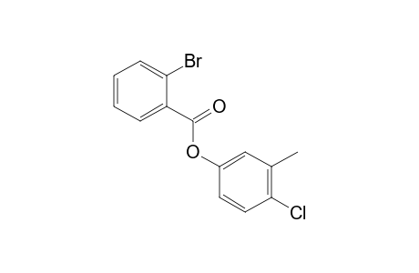 2-Bromobenzoic acid, 3-methyl-4-chlorophenyl ester