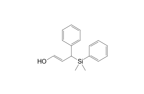 (E)-3-Dimethyl(phenyl)silyl-3-phenyl-1-propen-1-ol