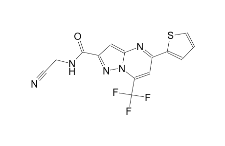 N-(cyanomethyl)-5-(2-thienyl)-7-(trifluoromethyl)pyrazolo[1,5-a]pyrimidine-2-carboxamide