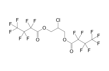 [2-chloro-3-(2,2,3,3,4,4,4-heptafluorobutanoyloxy)propyl] 2,2,3,3,4,4,4-heptafluorobutanoate