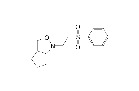 2-(2'-Phenylsulfonylethyl)-2-aza-3-oxabicyclo[3.3.0]octane