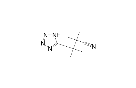 2,2,3-trimethyl-3-(1H-tetraazol-5-yl)butanenitrile