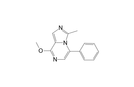 8-Methoxy-3-methyl-5-phenylimidazo[1,5-a]pyrazine