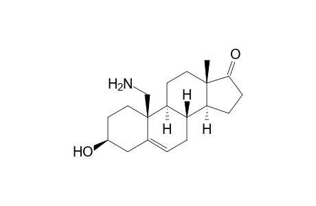 Androst-5-en-17-one, 19-amino-3-hydroxy-, (3.beta.)-