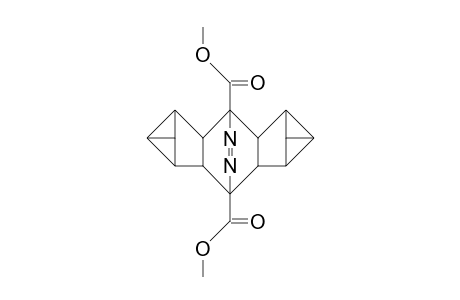 15,16-Diaza-octacyclo(6.6.2.0/2,7/.0/3,5/.0/4,6/.0/9,14/.0/10,12/.0/11,13/)hexadeca-15-ene-1,8-dicarboxylic acid, dime es