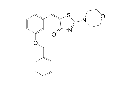 (5E)-5-[3-(benzyloxy)benzylidene]-2-(4-morpholinyl)-1,3-thiazol-4(5H)-one