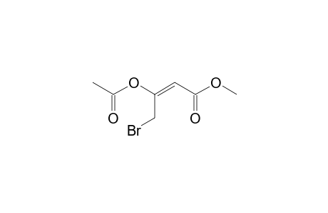 (E)-3-acetoxy-4-bromo-but-2-enoic acid methyl ester