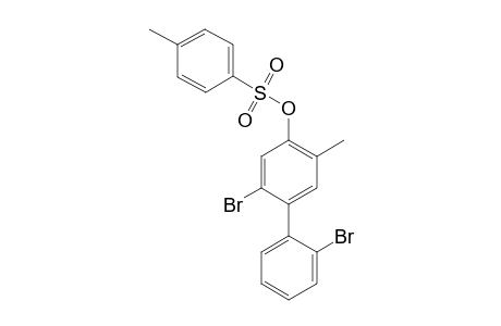 2,2'-Dibromo-5-methyl-1,1'-biphenyl-4-ol 4-methylbenzenesulfonate