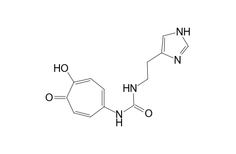 N-[2-(4-1H-Imidazolyl)ethyl]-N'-(5-tropolonyl)urea