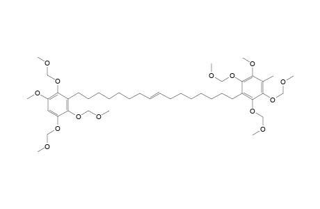 1-(3-Methoxy-2,5,6-trimethoxymethyloxy-4-methylphenyl)-16-(3-methoxy-2,5,6-trimethoxymethoxyphenyl)-8Z-hexadecene