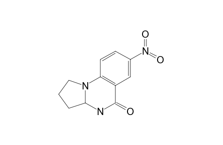 7-NITRO-2,3,3A,4-TETRAPYRROLO-[1,2-A]-QUINAZOLIN-5(1H)-ONE
