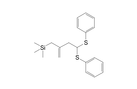 4,4-Bis(phenylthio)-2-[(trimethylsilyl)methyl]but-1-ene