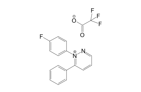 1-(4-Fluorophenyl)-6-phenylpyridazinium trifluoroacetate