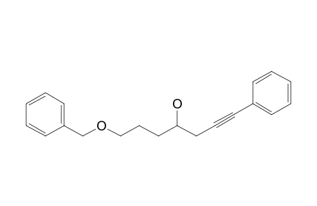 1-Phenyl-4-hydroxy-7-(benzyloxy)-hept-1-yne