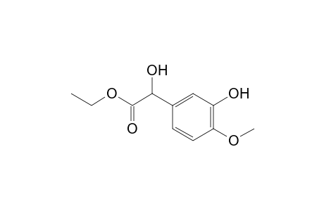 2-Hydroxy-2-(3-hydroxy-4-methoxy-phenyl)acetic acid ethyl ester