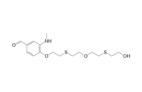 1-[2'-(Methylamino)-4'-formylphenyl]-1,7-dioxa-4,10-dithia-12-hydroxydodecane