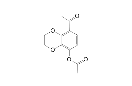 Acetic acid, 8-acetyl-2,3,-dihydro-1,4-benzodioxin-5-yl ester