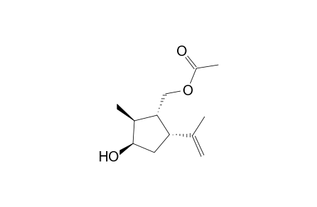 [(1R,2S,3R,5R)-3-Hydroxy-2-methyl-5-(prop-1-en-2-yl)cyclopentyl]methyl Acetate