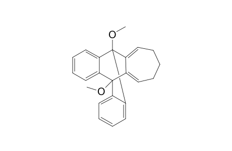 5,11[1',2']-Benzeno-5H-cyclohepta[b]naphthalene, 7,8,9,11-tetrahydro-5,11-dimethoxy-
