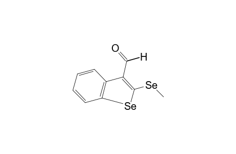 Benzo[b]selenophene-3-carboxaldehyde, 2-(methylseleno)-