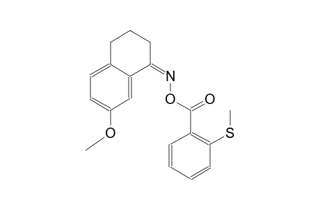 1(2H)-naphthalenone, 3,4-dihydro-7-methoxy-, O-[2-(methylthio)benzoyl]oxime, (1Z)-