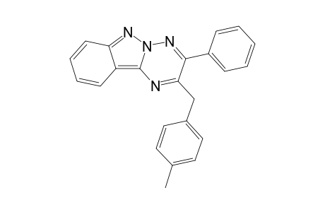 2-(4-Methylbenzyl)-3-phenyl-1,2,4-triazino[2,3-b]indazole