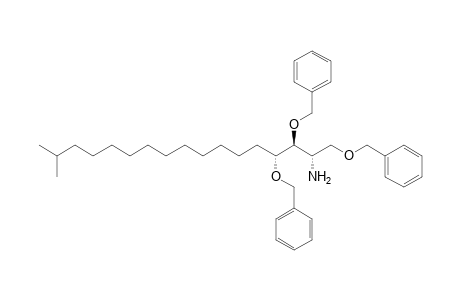 (2S,3S,4R)-1,3,4-tribenzyloxy-16-methyl-heptadecan-2-amine