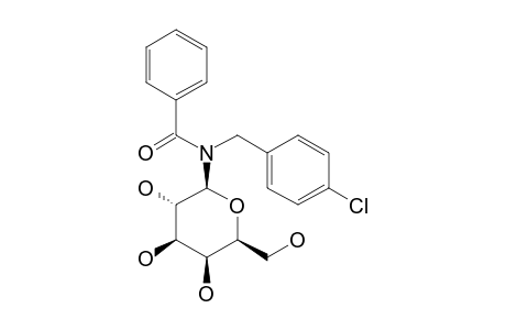 N-(4-CHLOROBENZYL)-N-(BETA-D-GALACTOPYRANOSYL)-BENZAMIDE