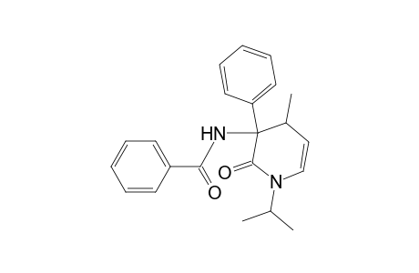 N-(1-isopropyl-2-keto-4-methyl-3-phenyl-4H-pyridin-3-yl)benzamide