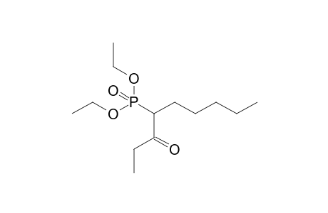 Diethyl 3-oxononan-4-ylphosphonate
