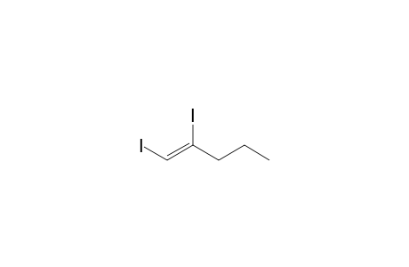 (Z)-1,2-bis(iodanyl)pent-1-ene