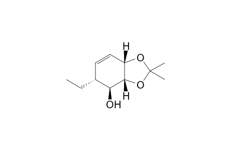 (3aR,4S,5R,7aS)-5-ethyl-2,2-dimethyl-3a,4,5,7a-tetrahydro-1,3-benzodioxol-4-ol