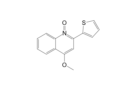 4-METHOXY-2-(2-THIENYL)-QUINOLINE-1-OXIDE