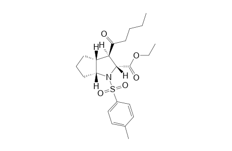 (2R,3R,3aR,6aR)-1-(4-methylphenyl)sulfonyl-3-(1-oxopentyl)-3,3a,4,5,6,6a-hexahydro-2H-cyclopenta[b]pyrrole-2-carboxylic acid ethyl ester