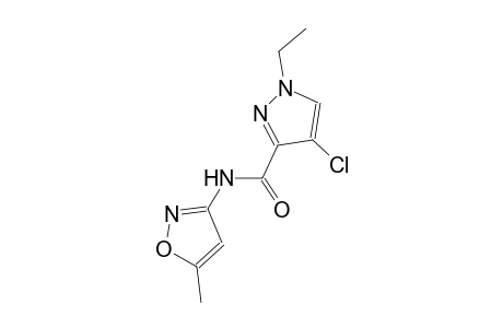 4-chloro-1-ethyl-N-(5-methyl-3-isoxazolyl)-1H-pyrazole-3-carboxamide