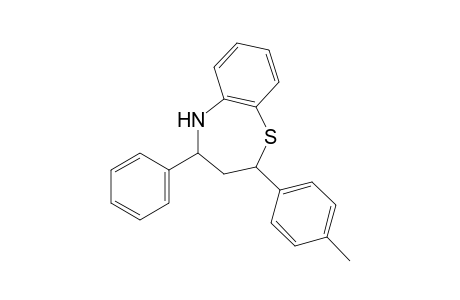 4-Phenyl-2-(p-tolyl)-2,3,4,5-tetrahydro-1,5-benzothiazepine