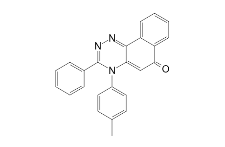 4-(4-Methylphenyl)-3-phenyl-naphtho[2,1-e]-1,2,4-triazin-6(4H)-one