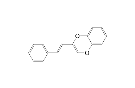 1,4-Benzodioxin, 2-(2-phenylethenyl)-