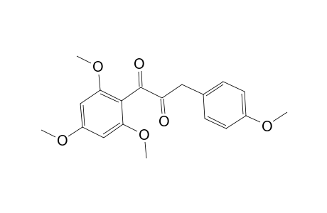 3-(4-Methoxyphenyl)-1-(2,4,6-trimethoxyphenyl)-1,2-propanedione