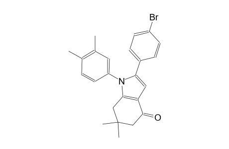 4H-indol-4-one, 2-(4-bromophenyl)-1-(3,4-dimethylphenyl)-1,5,6,7-tetrahydro-6,6-dimethyl-