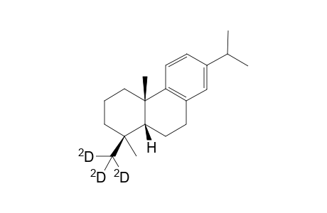 (4R,5R,10S)-[18,18,18-2H3]-Dehydroabietane