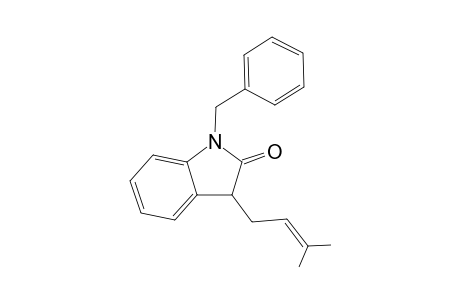 1-benzyl-3-(3-methylbut-2-enyl)-3H-indol-2-one