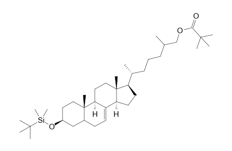 3.beta.-[(t-Butyldimethylsilyl)oxy]-26-(pivaloyloxy)cholest-7-ene