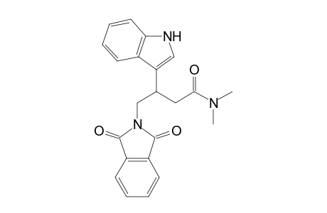 4-(1',3'-Dioxo-1',3'-dihydroisoindol-2'-yl)-3-(1H-indol-3"-yl)-N,N-dimethylbutyramide