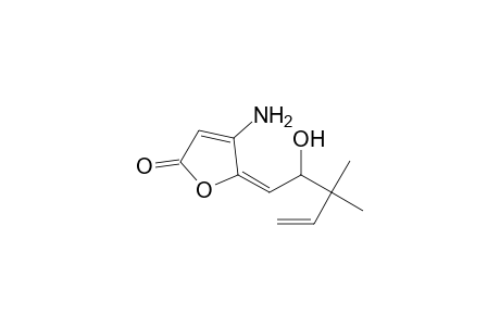 (E)-4-Amino-5-(2-hydroxy-3,3-dimethyl-4-pentenylidene)-2(5H)-furanone