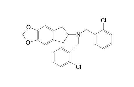 N,N-Bis(2-chlorobenzyl)-5,6-methylenedioxy-2-aminoindane