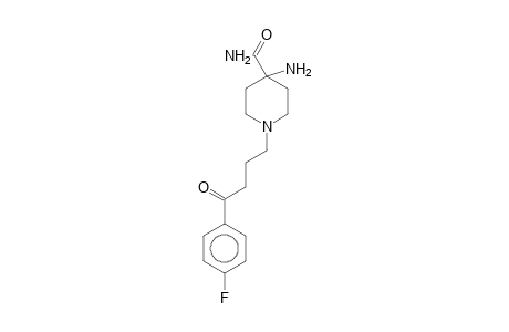 4-Amino-1-[4-(4-fluorophenyl)-4-keto-butyl]isonipecotamide