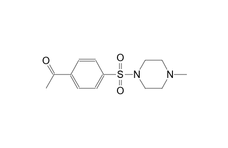 1-(4-[(4-Methyl-1-piperazinyl)sulfonyl]phenyl)ethanone