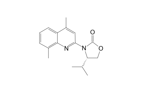 (S)-3-(4,8-Dimethylquinolin-2-yl)-4-isopropyloxazolidin-2-one